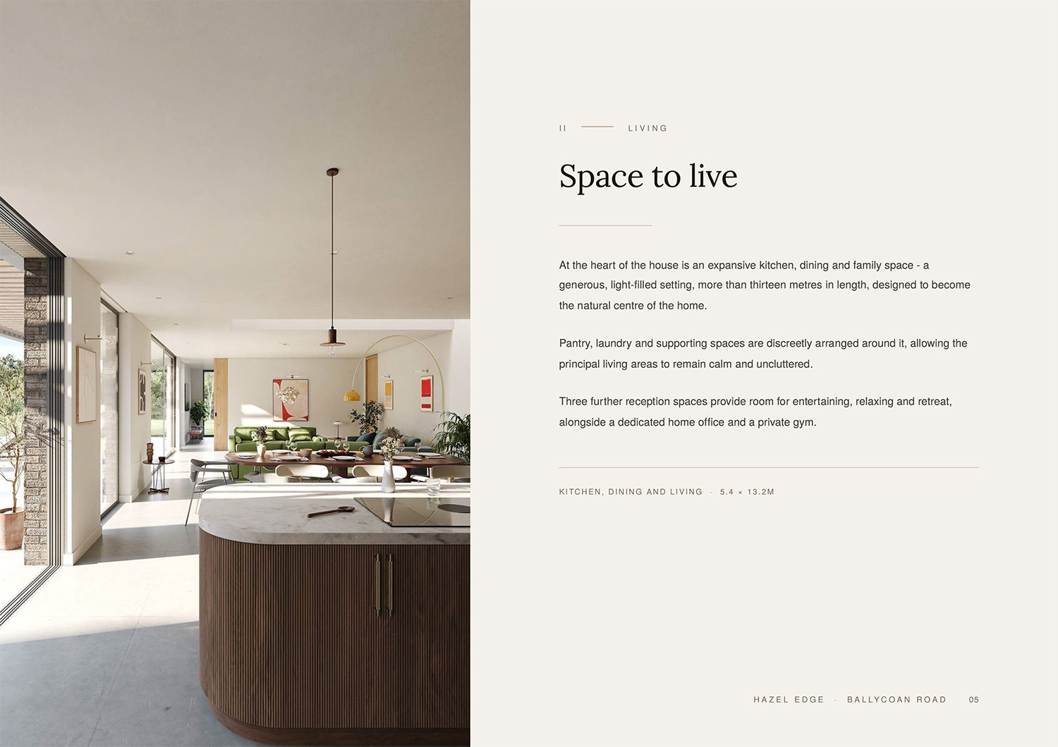 Hazel Edge brochure design