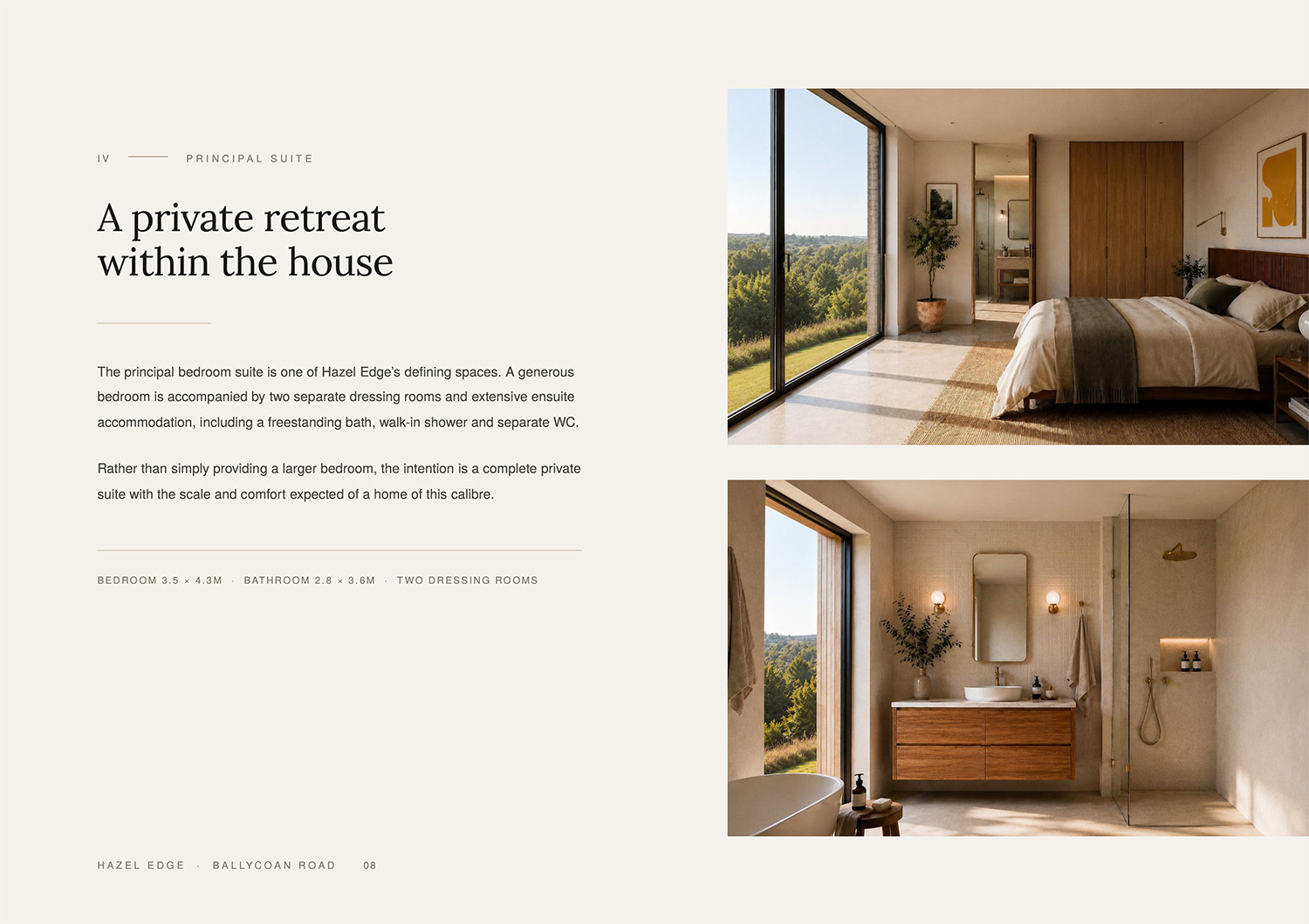 Hazel Edge brochure design