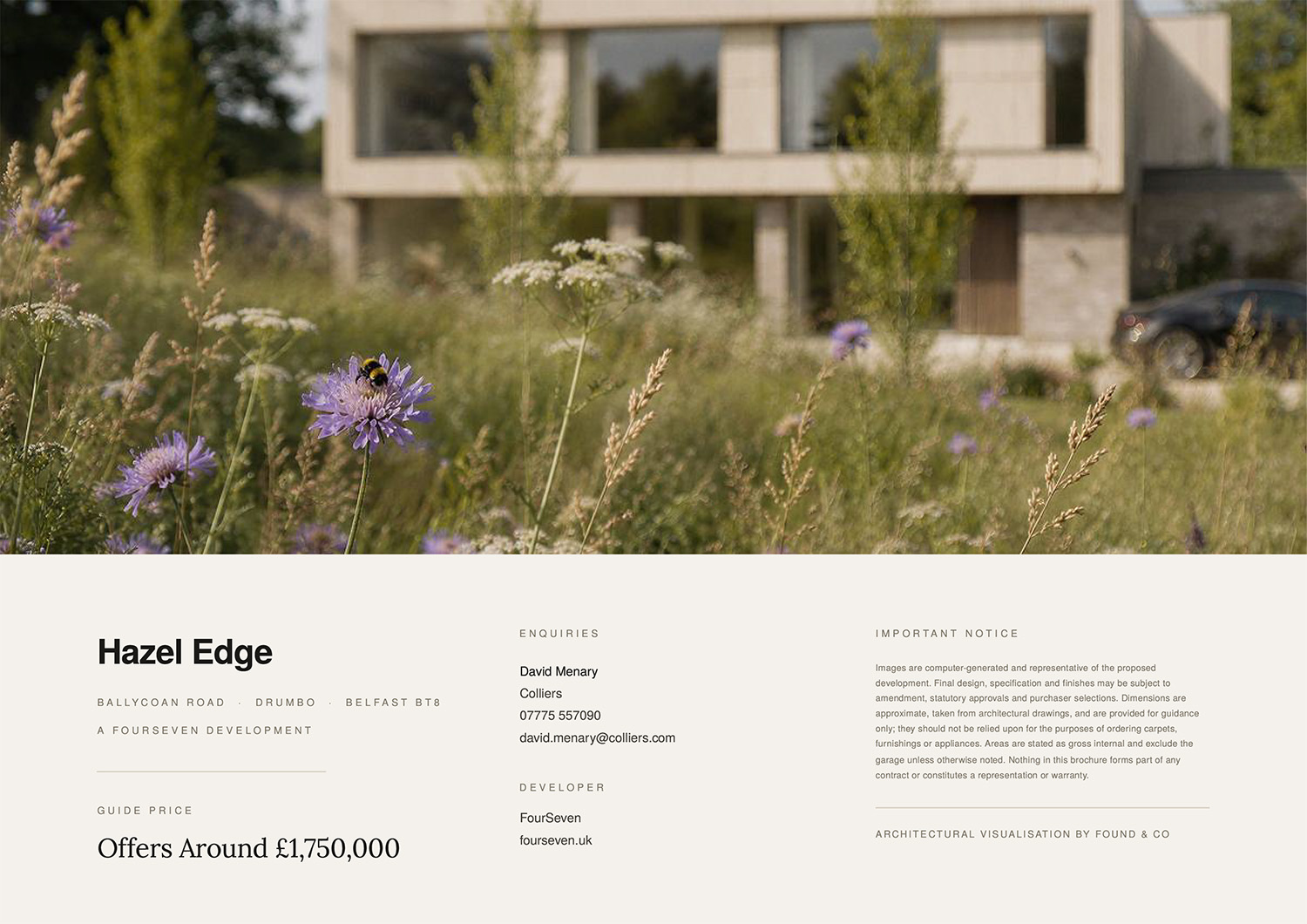 Hazel Edge brochure design